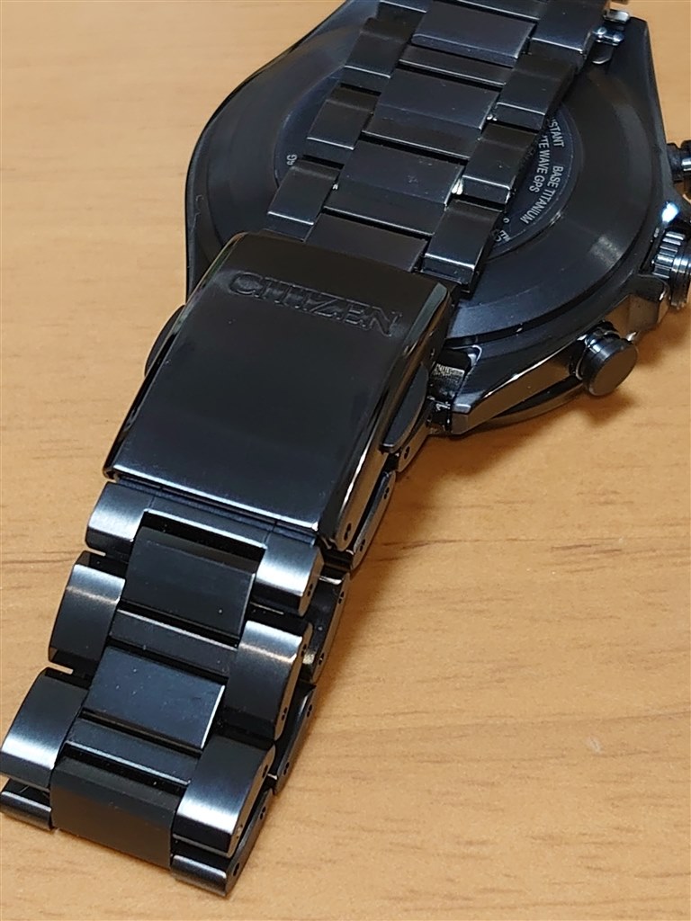 腕時計 シチズン チタン製エコドライブ（動作中） - 時計