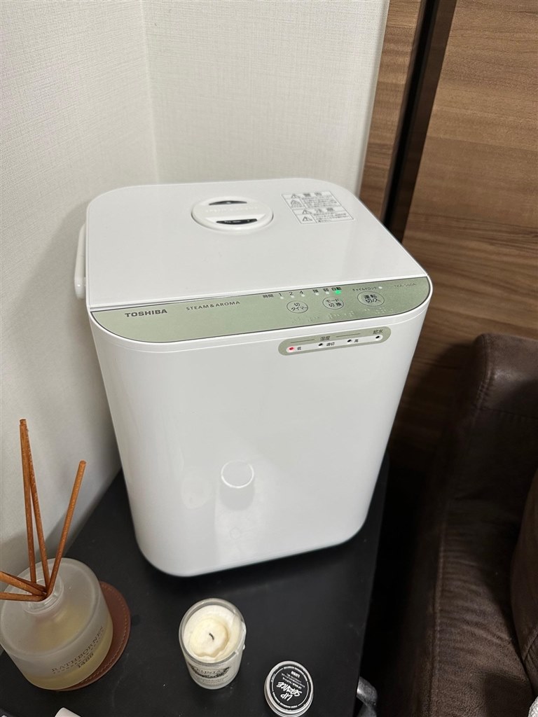 東芝 スチームファン式 加湿器 KA-Y60-W グランホワイト - 生活家電