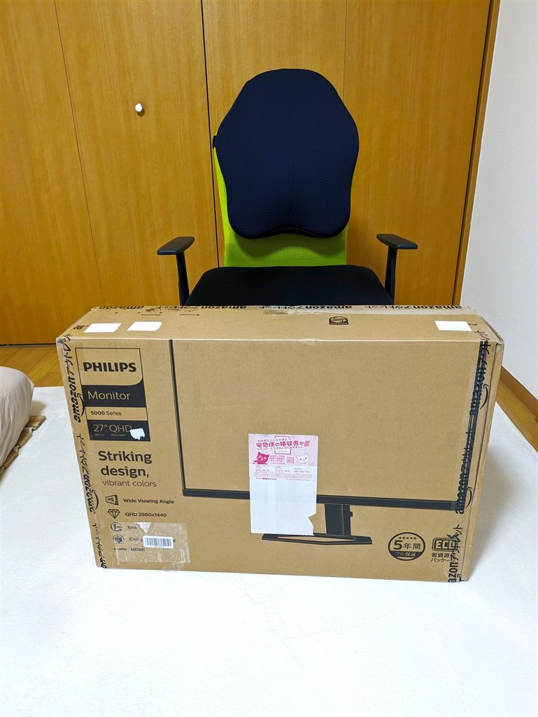 安かろう悪かろう』 フィリップス 27E1N5500E/11 [27インチ ブラック