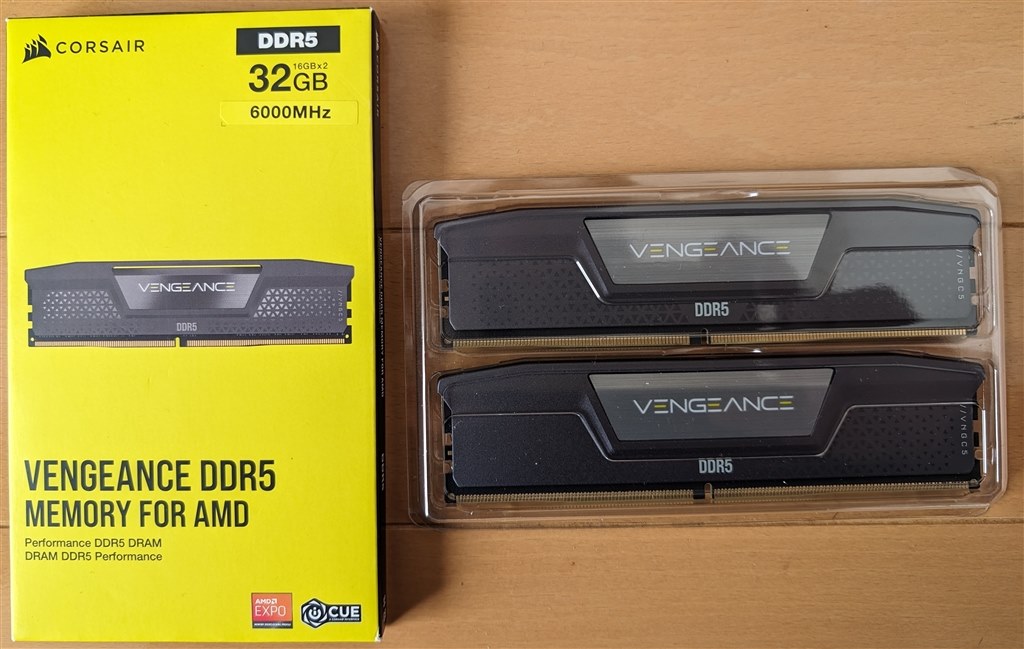 intel環境でAMD EXPOを使うと・・・』 Corsair CMK32GX5M2B6000Z30