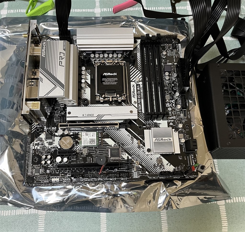 ASRock B760M Pro RS/D4 WiFi B760 1700 MicroATX ドスパラ限定モデル