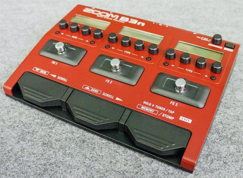 ZOOM B3n ベースマルチエフェクター - 楽器・機材