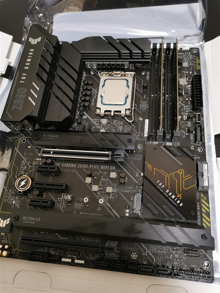 USB Type-C 多めで。』 ASUS TUF GAMING Z690-PLUS WIFI D4 花東深帆