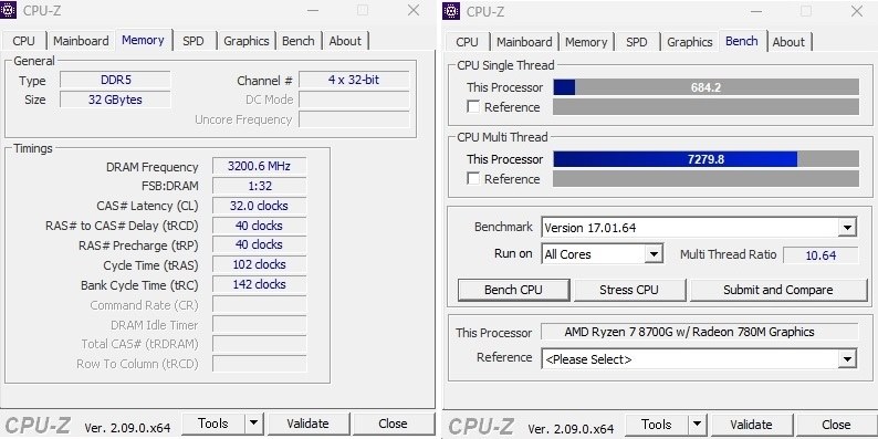 購入証明付】【使用期間1週間】Ryzen7 8700G CPU