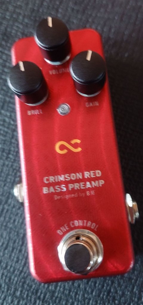他に類を見ないベースプリアンプ』 One Control Crimson Red Bass 