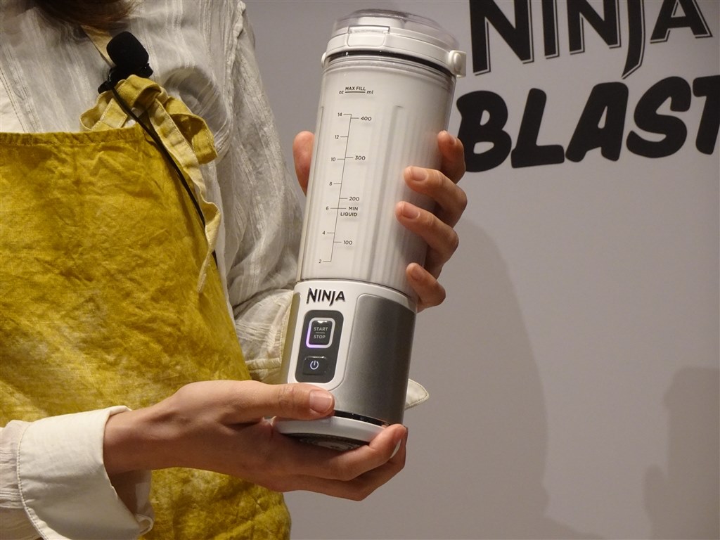 コードレス＋コンパクト＋ポータブル！手軽さが正義のミキサー