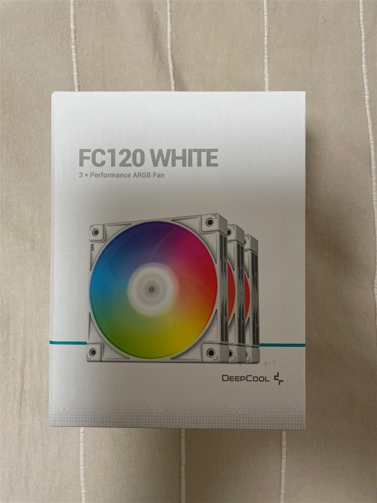 LS720のFANをホワイトカラーに変更してみた』 DEEPCOOL FC120 WHITE-3 IN 1 R-FC120-WHAMN3-G-1  [ホワイト] はじごんさんのレビュー評価・評判 - 価格.com