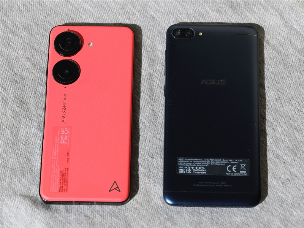 理想的スマホ！』 ASUS Zenfone 10 256GB SIMフリー [エクリプスレッド