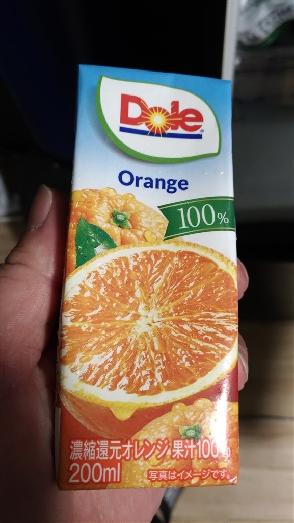 手軽なのが良いです』 雪印メグミルク Dole オレンジジュース100