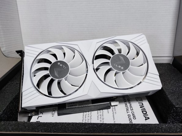 PNY GeForce RTX 4060 8GB XLR8 Gaming OC DUAL FAN White Edition