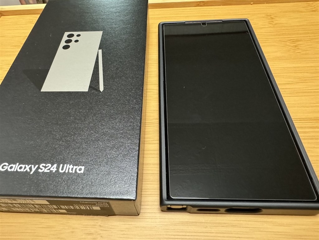 Galaxy S24 Ultra (SIMフリー) チタニウムグレー 256GB