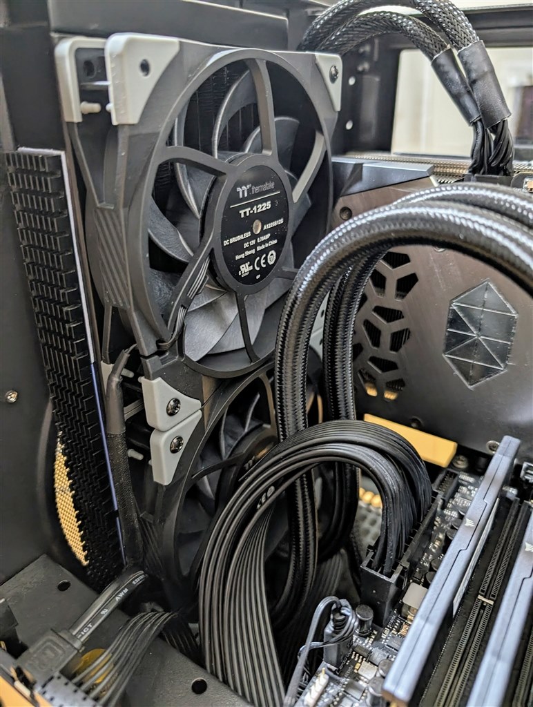 Amazon | Thermaltake TOUGHFAN 12 2本セット PCケースファン