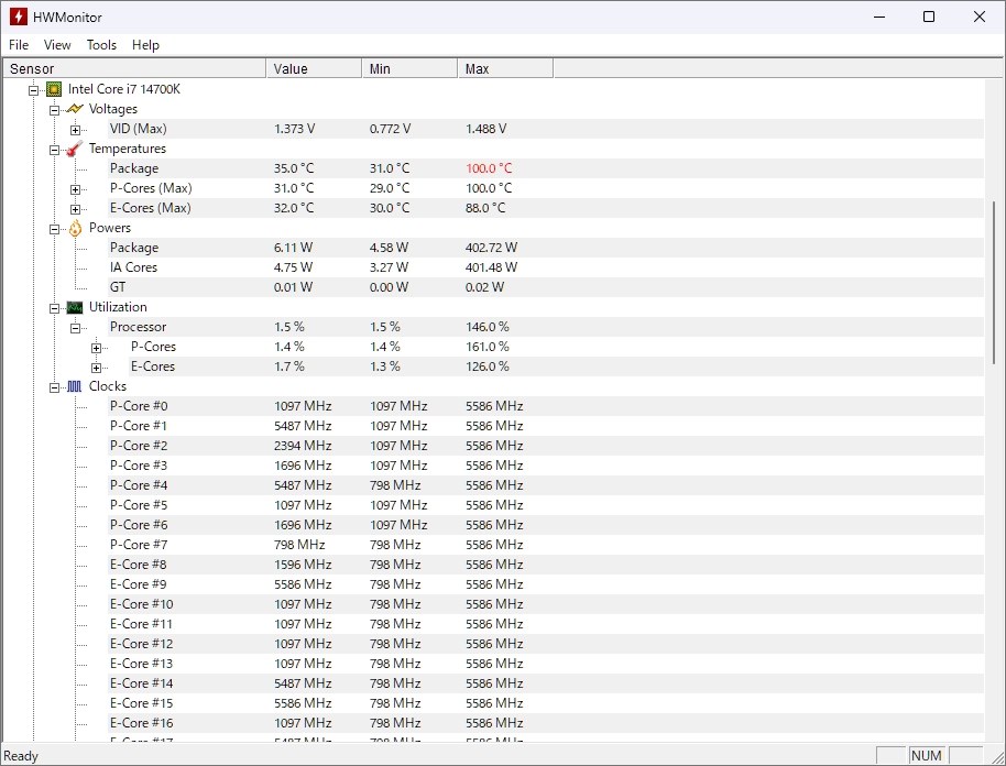 発熱がすごい。』 インテル Core i7 14700K BOX 恋恋風歌さんの