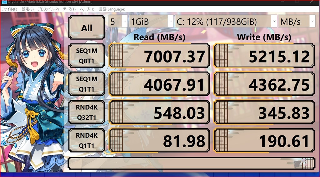 Core Ultra 7の実力が出ていない』 MSI Prestige-13-AI-Evo-A1MG Core Ultra 7の実力が出ていない』 MSI Prestige-13-AI-Evo-A1MG