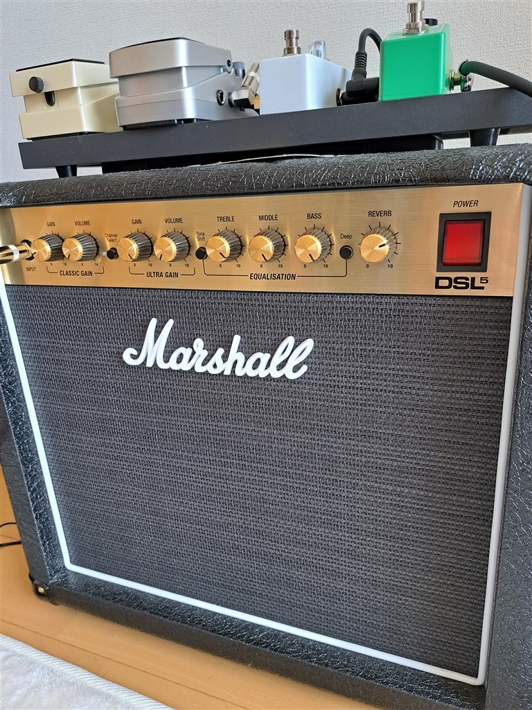 自宅練習用真空管アンプの決定版！！』 Marshall DSL5CR rt2012さんのレビュー評価・評判 - 価格.com