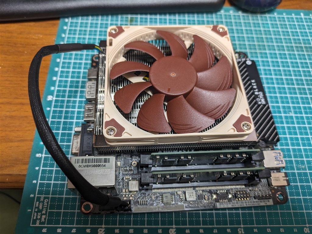 DeskminiA300用に購入しました』 noctua NH-L9a-AM4 おらおら555さんの