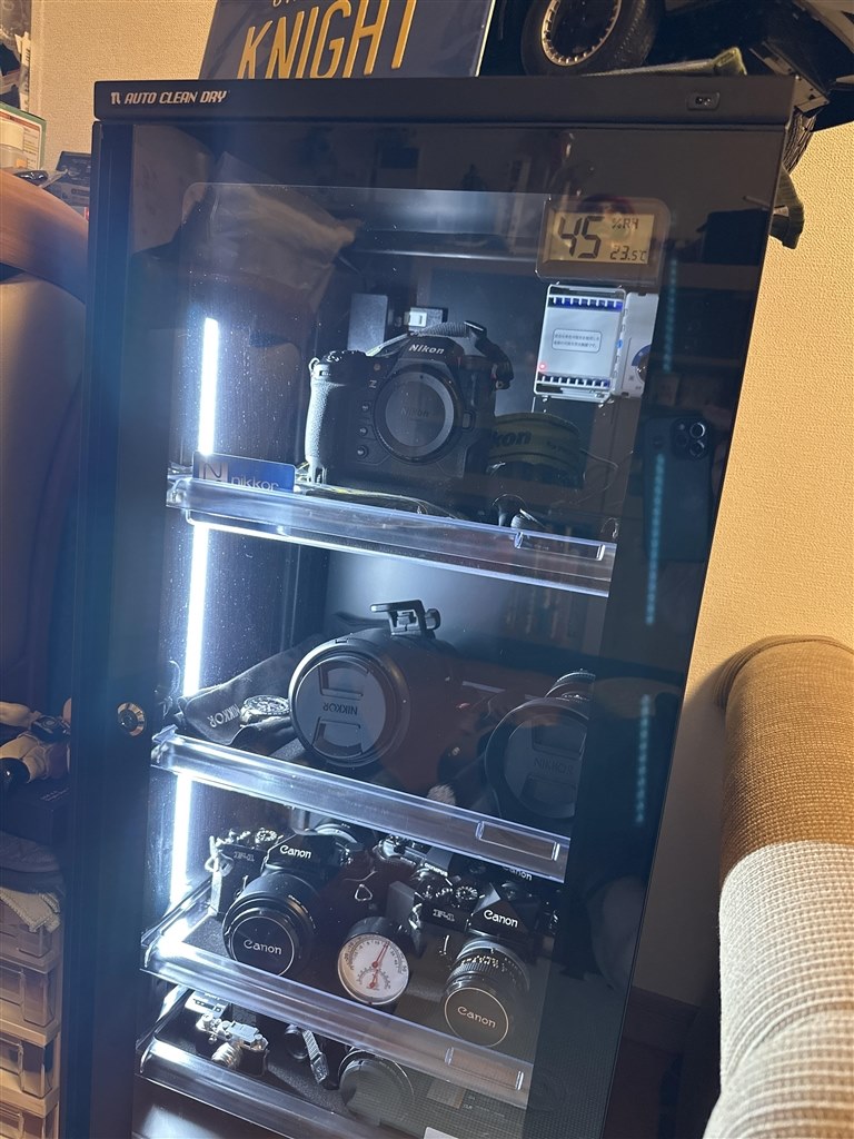 東洋リビング 全自動防湿庫 オートクリーンドライ ED-41CAC　光触媒防カビ 東洋リビング 全自動防湿庫 オートクリーンドライ ED-41CAC 光触媒防