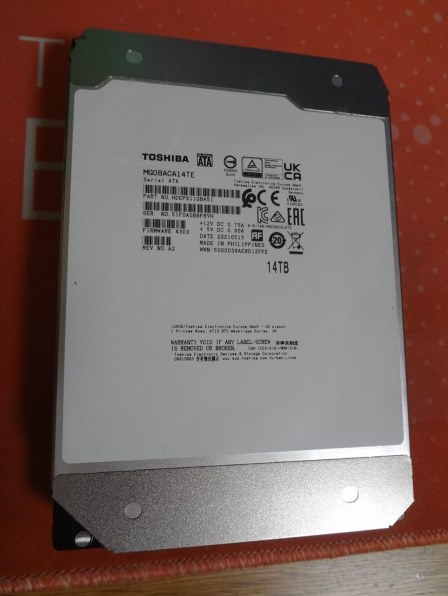 東芝 MG07ACA14TE [14TB SATA600 7200] 価格比較 - 価格.com