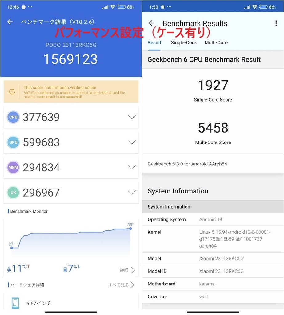 Snapdragon8gen2搭載』 Xiaomi POCO F6 Pro 256GB SIMフリー
