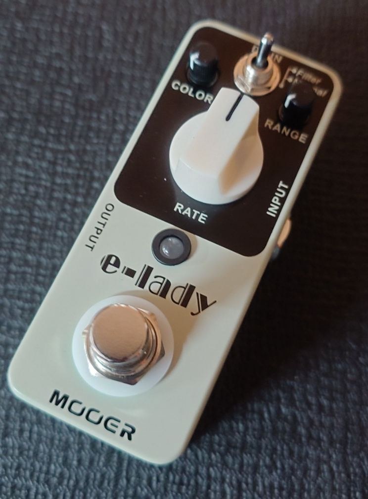 このサイズでアナログフランジャー』 MOOER E-lady K(きになるおもちゃ