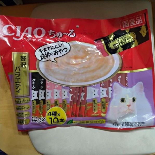 いなば　チャオちゅ〜る　贅沢バラエティ　14g x40本 CIAO ちゅ～る 贅沢バラエティ 40本入り(BOX) | 商品情報