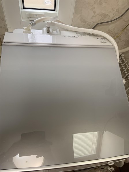 （受渡済）YJT10534【SHARP/シャープ 10.0kg洗濯機】2024年製 ES-PT10H-S 家電 洗濯 ハンガー乾燥 乾燥機能付 キズ有 ES-GV10H | 洗濯機：シャープ