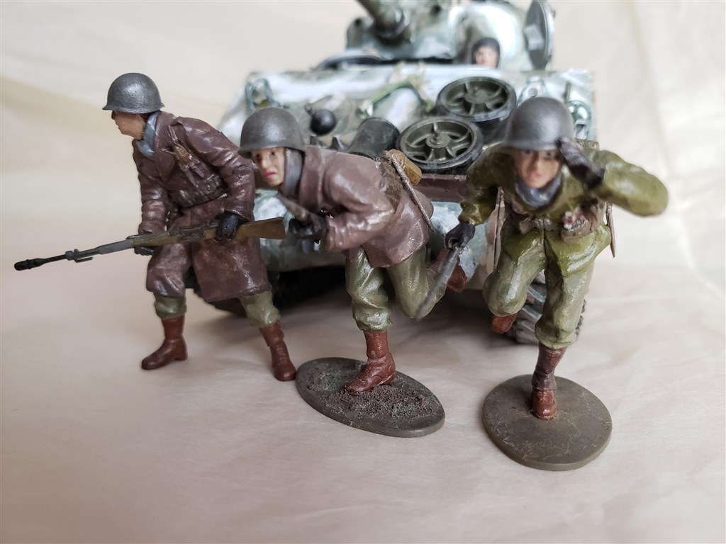 緊張感漂う人形が良い感じ』 タミヤ 1/35 ミリタリーミニチュア