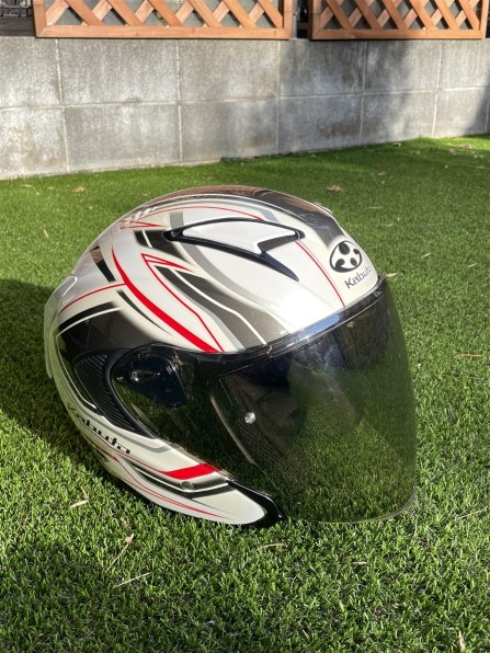 ほぼ未使用Kabuto exceed delie ジェットヘルメット
