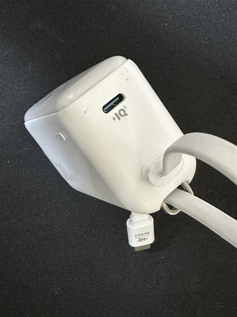 Anker 充電器　A1636N21 USB cタイプ ANKER Power Bank (30W Fusion Built-In USB-C ケーブル