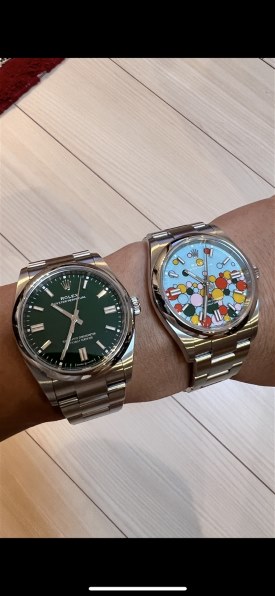 ロレックス オイスター パーペチュアル 126000 [セレブ