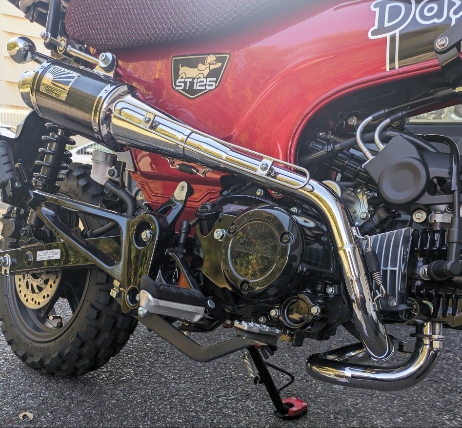 当たり外れの多いエンジンの様で。ハンターカブ異音で出てきます