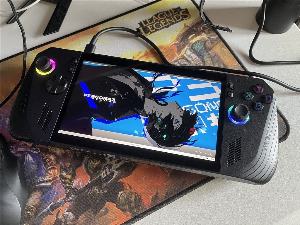 時代が変わる！Rog Ally X!』 ASUS ROG Ally X RC72LA-Z1E24G1T