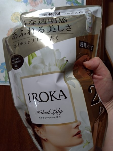 フレアフレグランス IROKA ネイキッドリリー詰替 超特大(1200ml＊6) フレア フレグランス IROKA イロカ 柔軟剤 ネイキッドリリーの