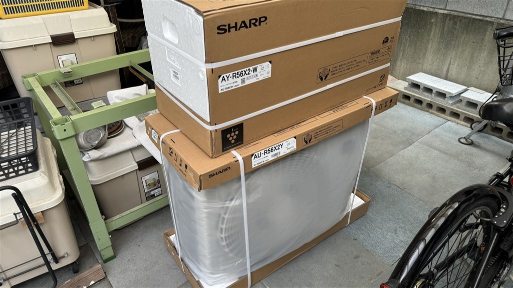 CO2センサー搭載、スマホ等からも操作可能。』 シャープ AY-R56X2-W