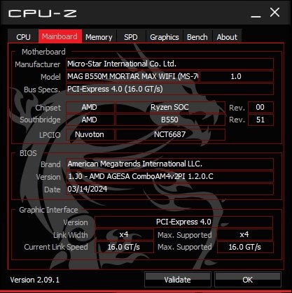 MSI B550M MORTAR Ryzen 5600X たより DDR4メモリ