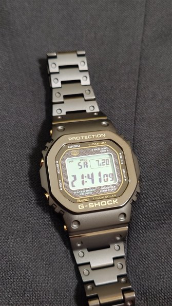 カシオ G-SHOCK GMW-B5000TB-1JR レビュー評価・評判 - 価格.com