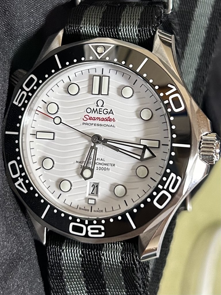 以前から欲しかった 購入して満足』 オメガ シーマスター ダイバー