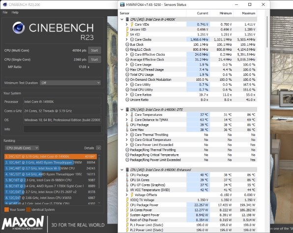 インテル Core i9 14900K BOX レビュー評価・評判 - 価格.com