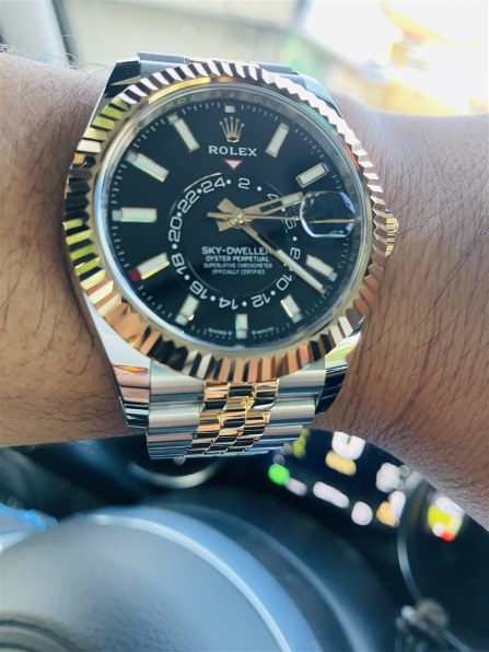 アクセサリー apoo ロレックス スカイドゥエラー 336933 [ジュビリーブレスレット