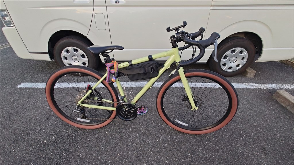 ロードバイクじゃないグラベルでもない、でもお気に入りです ロードバイクじゃないグラベルでもない、でもお気に入りです