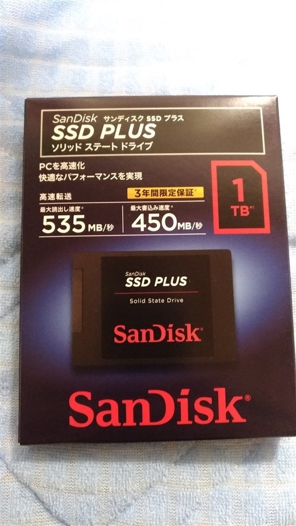 NASで使用。』 SANDISK SSD PLUS SDSSDA-1T00-J26 まぐたろうさんのレビュー評価・評判 - 価格.com