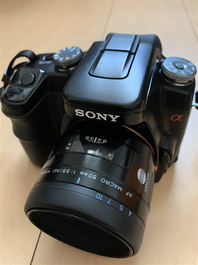 樹脂製ですがズッシリ感があり大満足』 SONY α100 DSLR-A100 ボディ