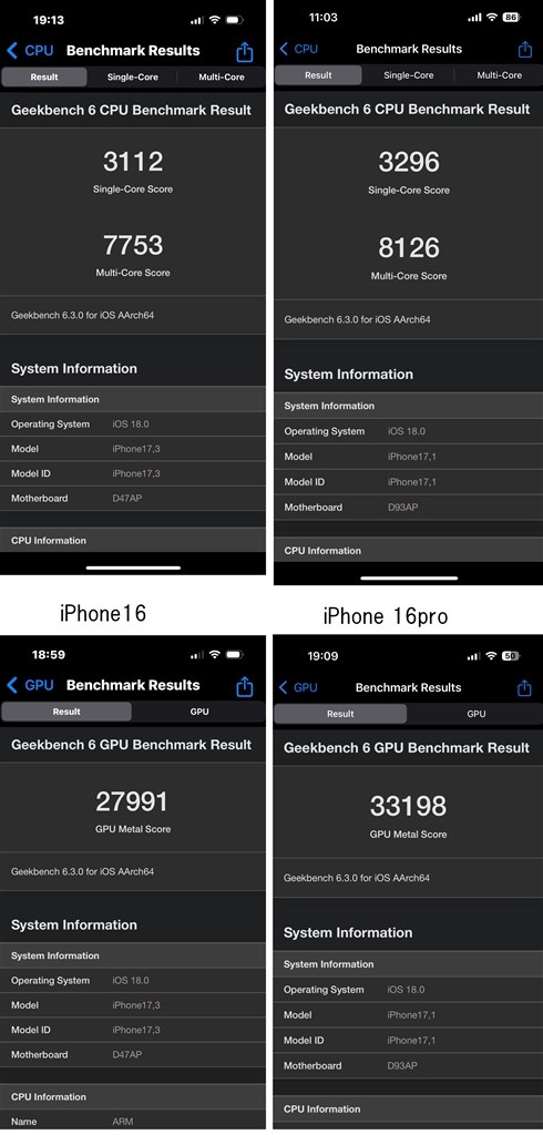 iPhone 16 Pro 256GB SIMフリー [ブラックチタニウム]』 Apple iPhone