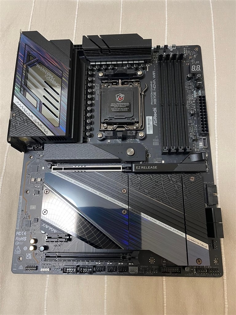 Nova WiFi 降臨』 ASRock X870E Nova WiFi はじごんさんの
