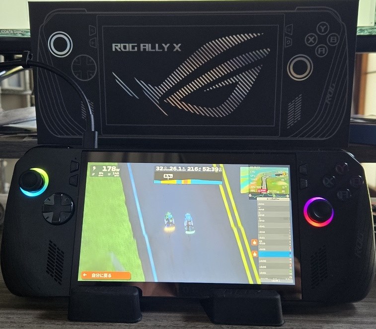 ROG Ally X ブラック ［RC72LA-Z1E24G1T］ 4tb換装 ROG Ally X RC72LA