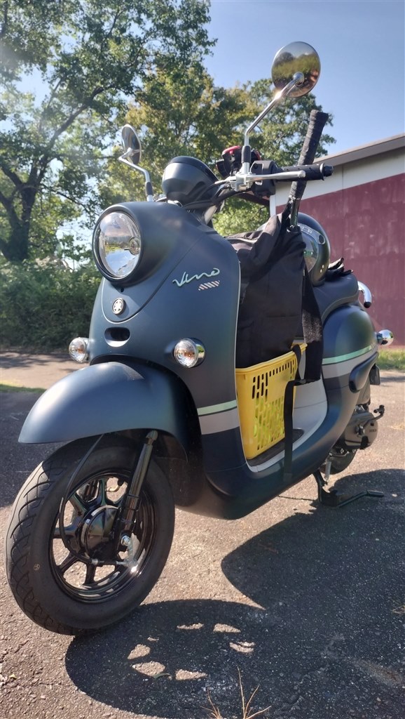 デザインいい。荷物結構乗る。十分走ってくれてかつ経済的。』 ヤマハ