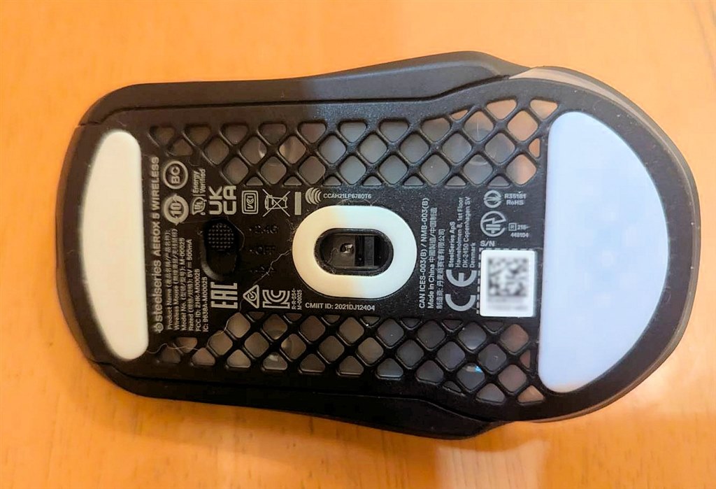 ゲーミングマウスのベンチマークモデル』 steelseries Aerox 5