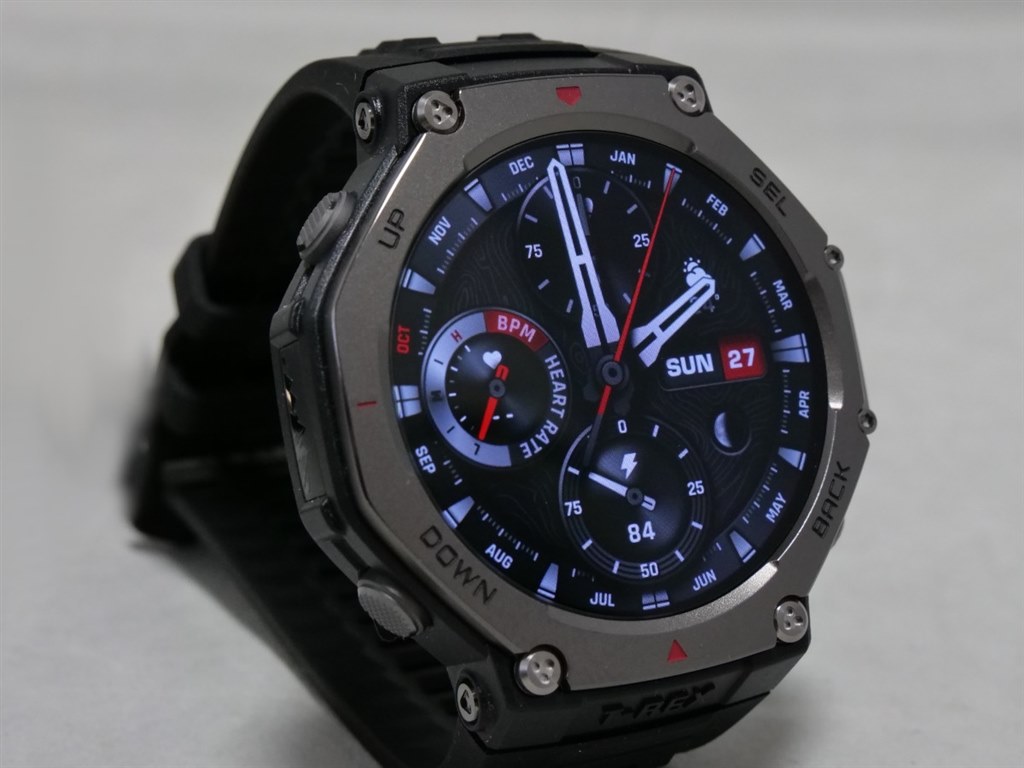 タフで高機能！ハードなアウトドア派に！』 Zepp Health Amazfit T-Rex