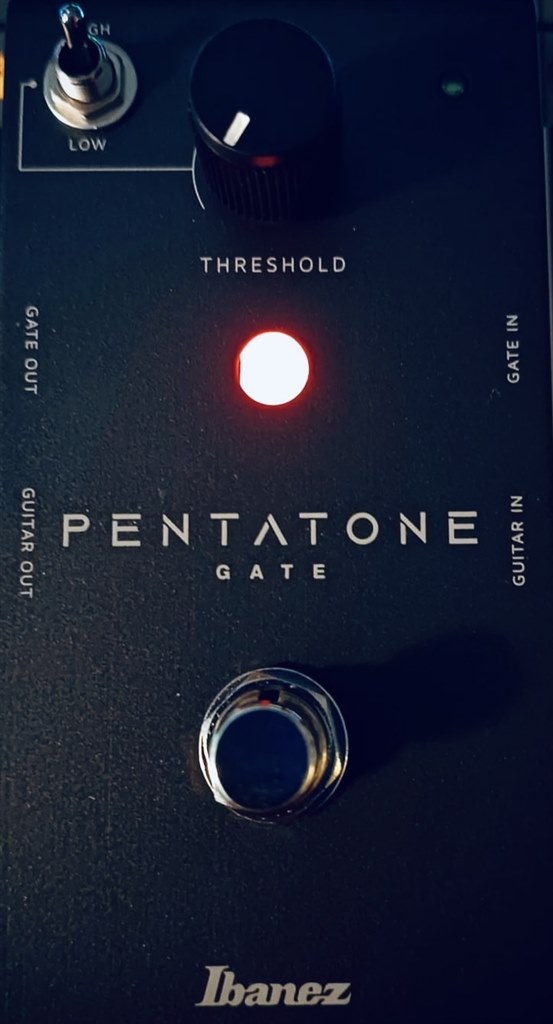 気になるノイズをしっかりカットしてくれます』 Ibanez PTGATE
