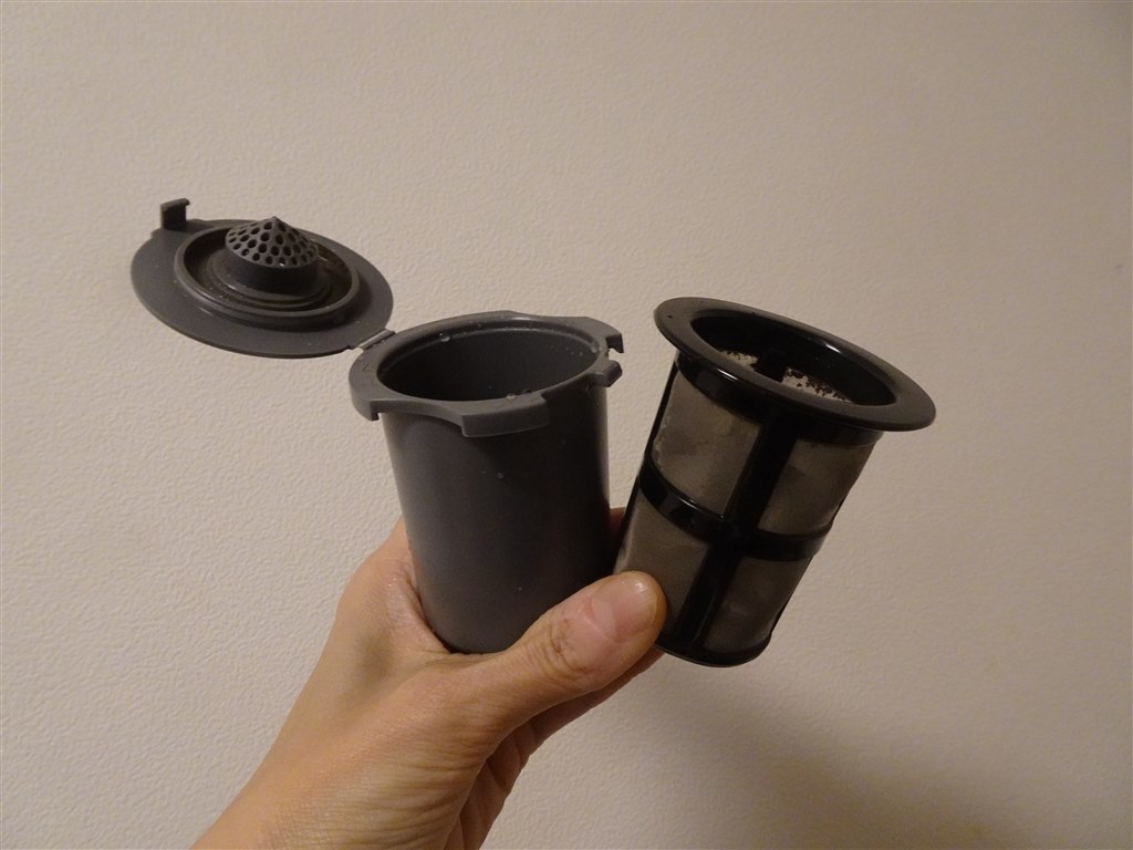 1杯ずつ専用！いろいろちょうどいいミル付きコーヒーメーカー